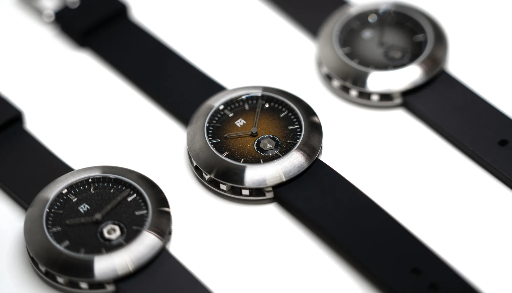 TOLEM — Trio de montres en perspective